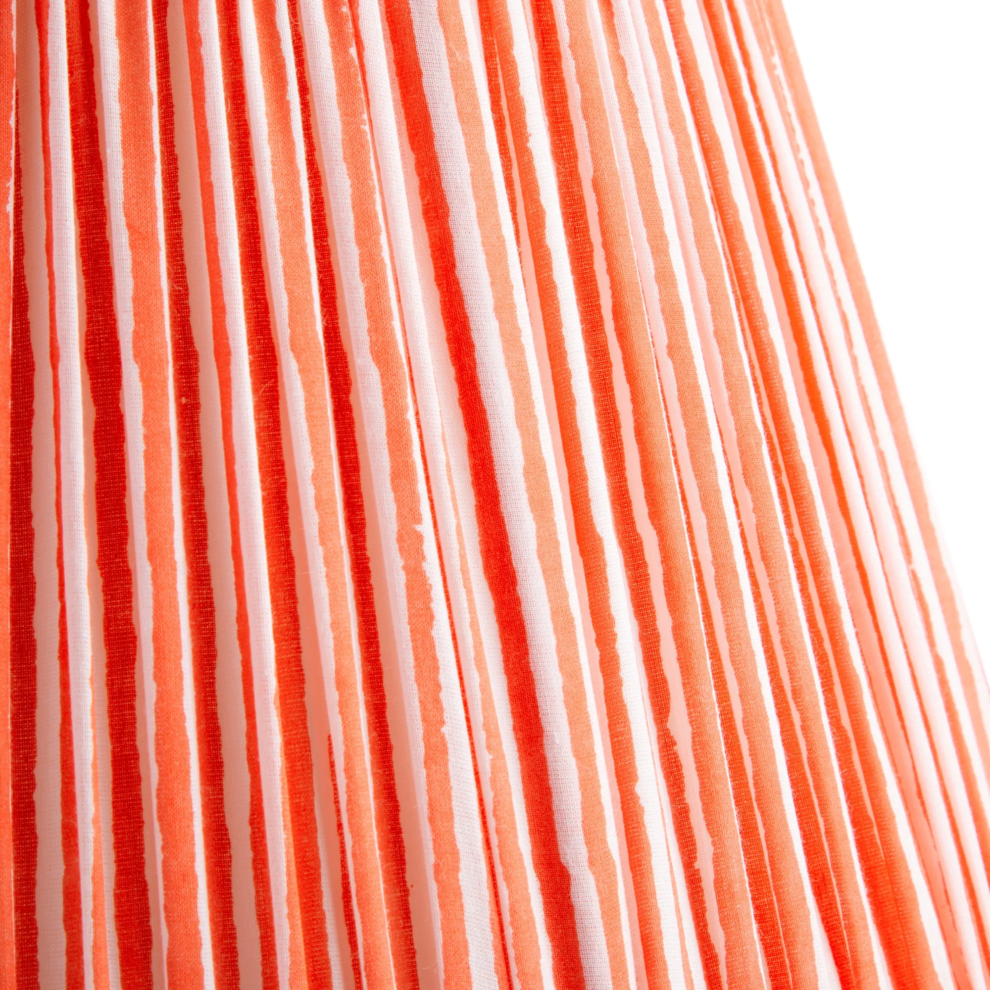 20cm empire shade in coral chalk stripes