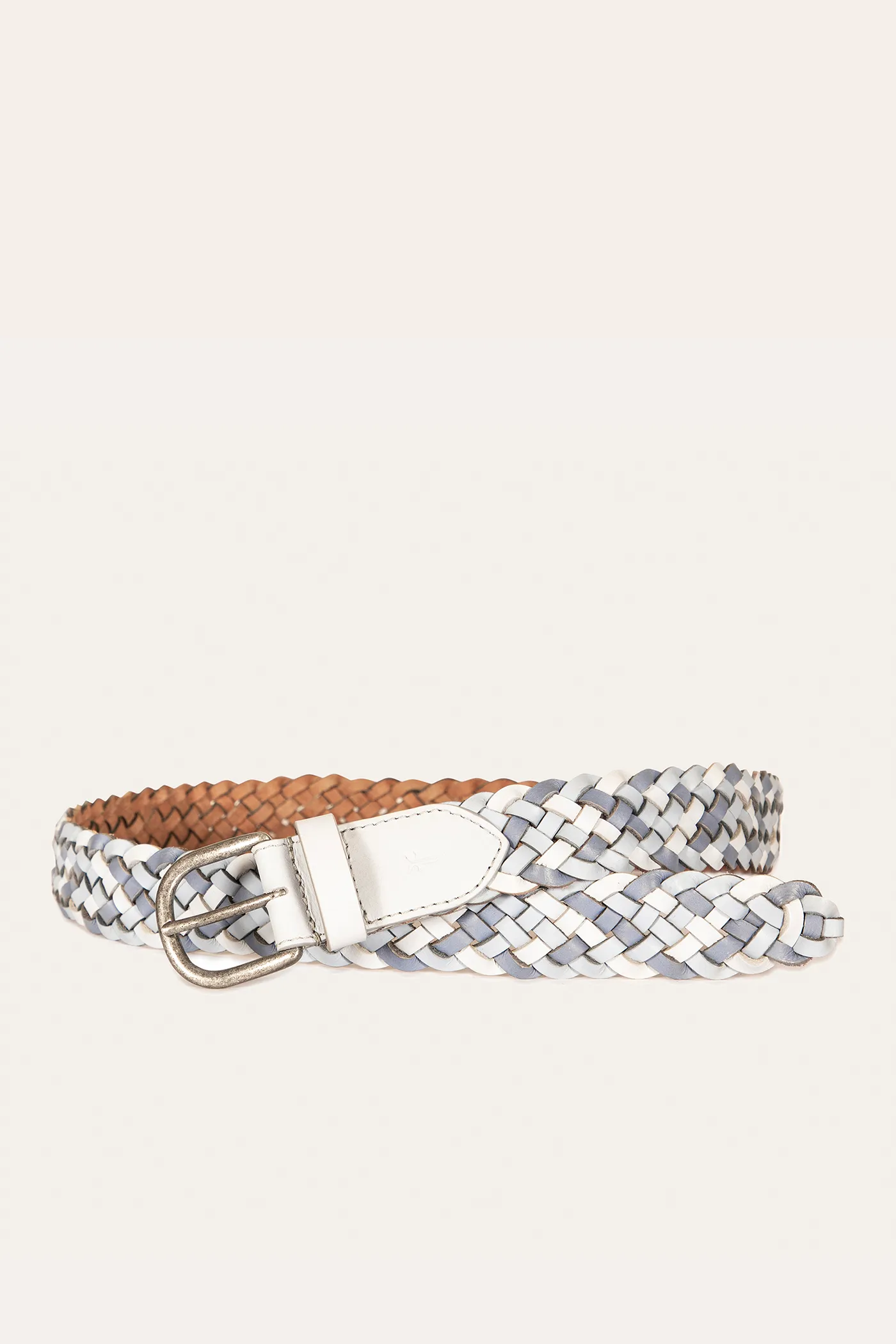 35MM Tonal Woven Leather Belt