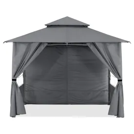 ABCCANOPY Outdoor Gazebo with Sidewalls and Church Window