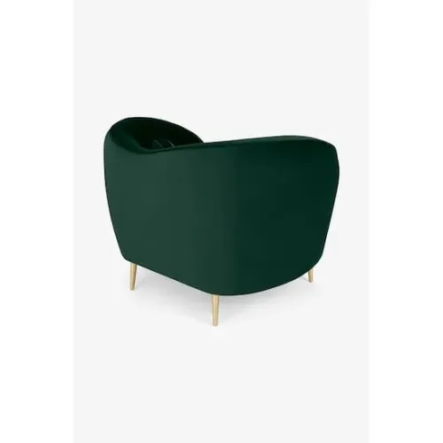 Accent Armchair - Green Velvet