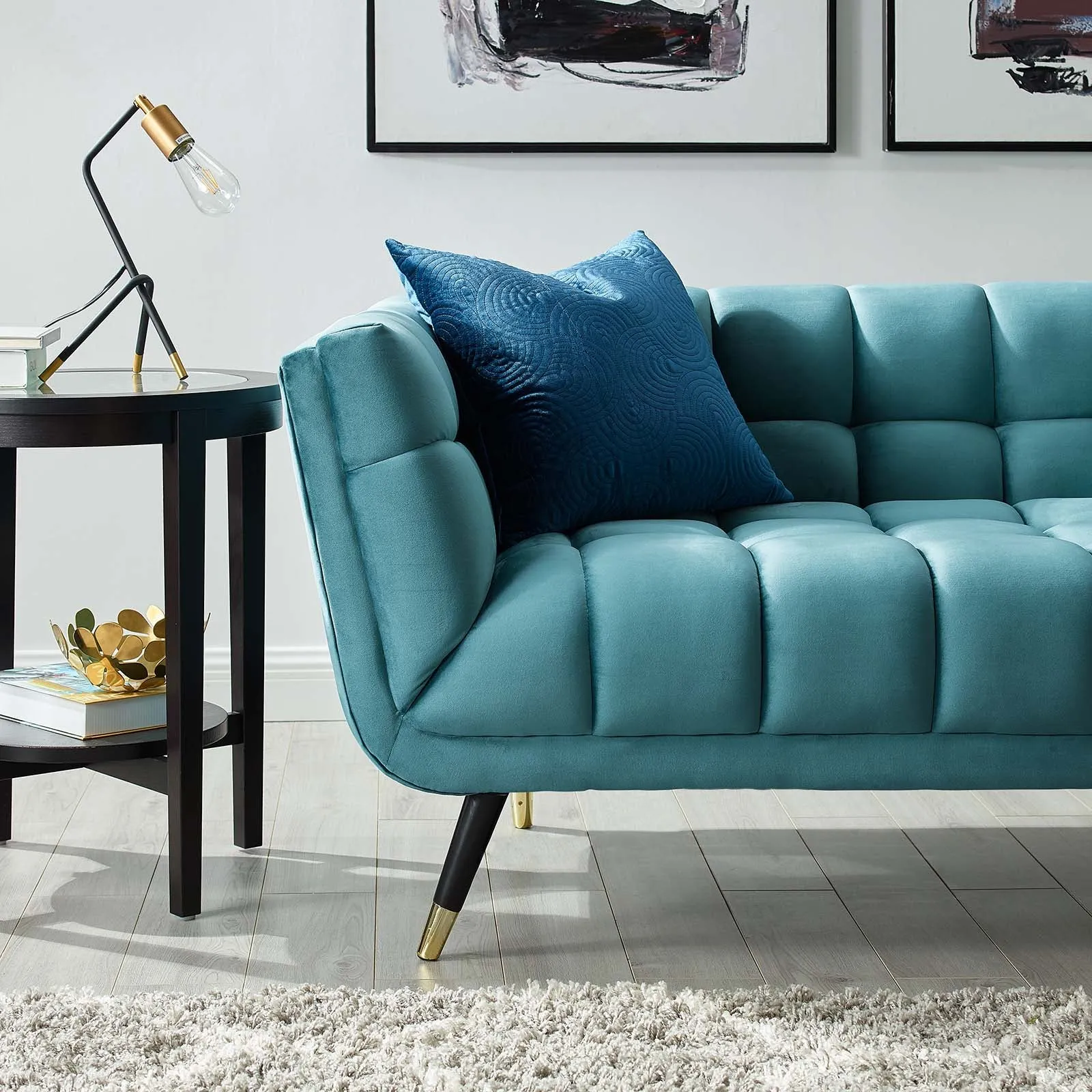 Adept Performance Velvet Sofa by Modway