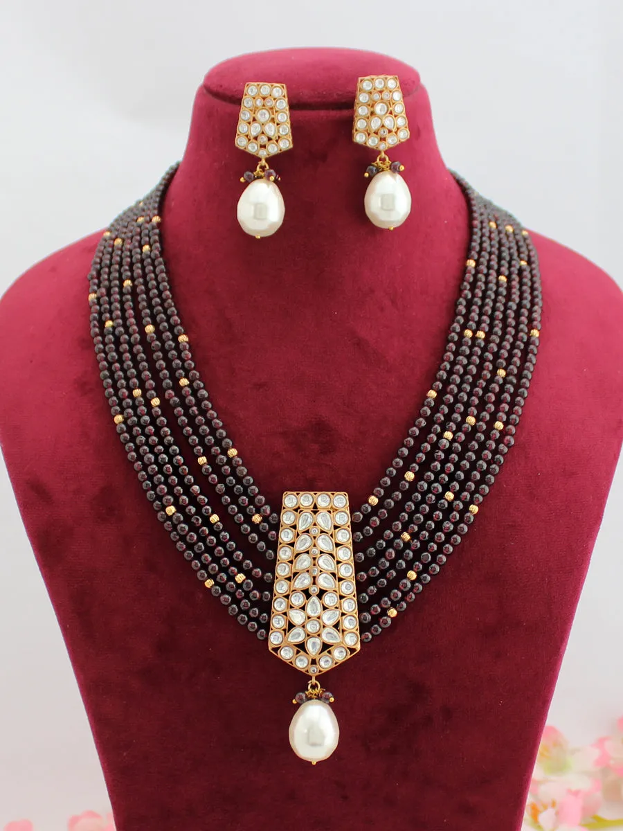 Adwita Long Necklace Set