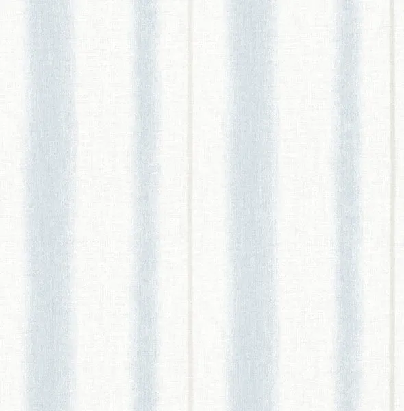 Alena Sky Blue Soft Stripe Wallpaper