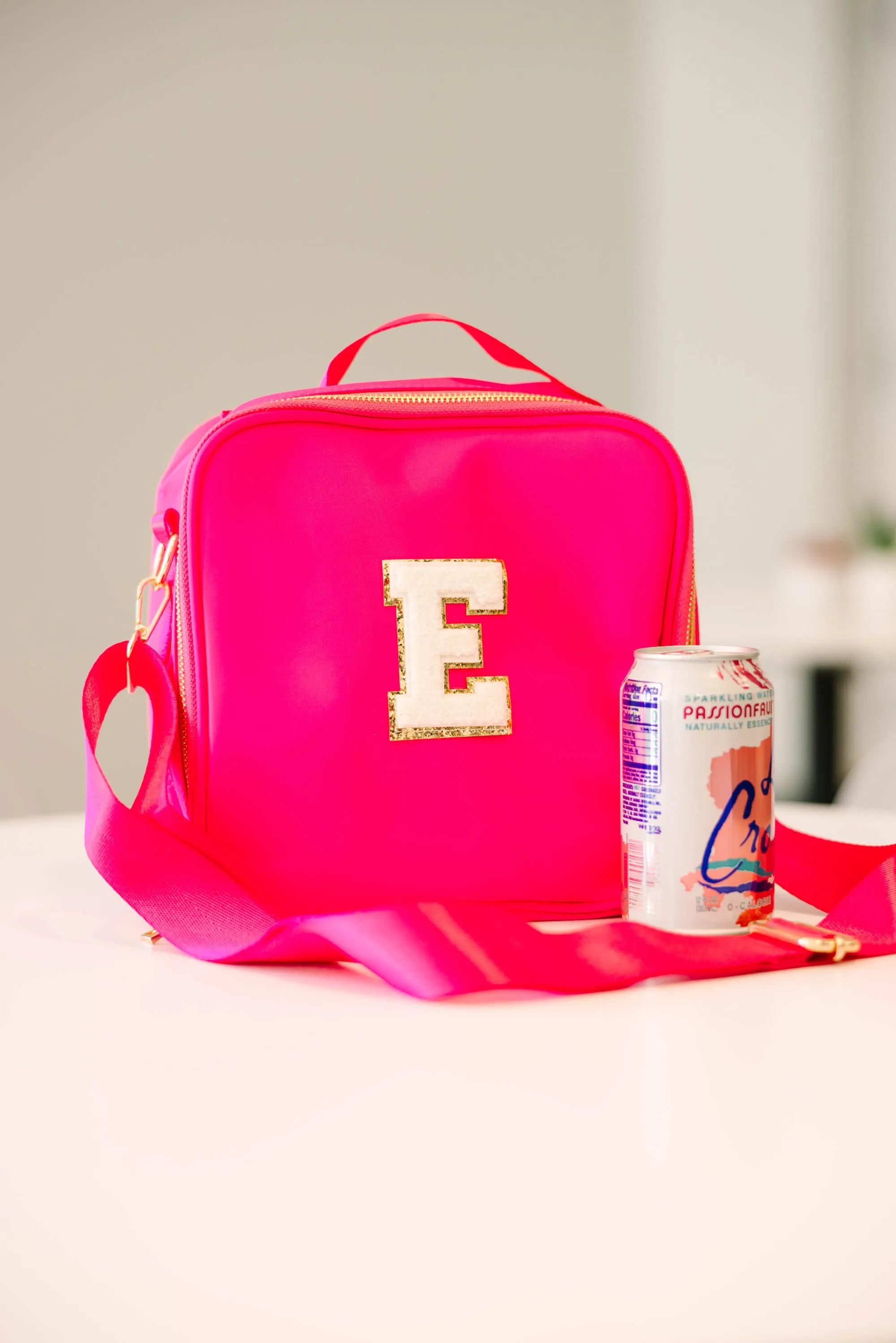 All Packed Up Hot Pink Varsity Lunchbox