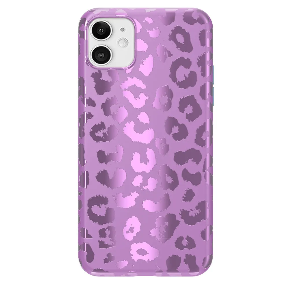 Amethyst Leopard iPhone Case