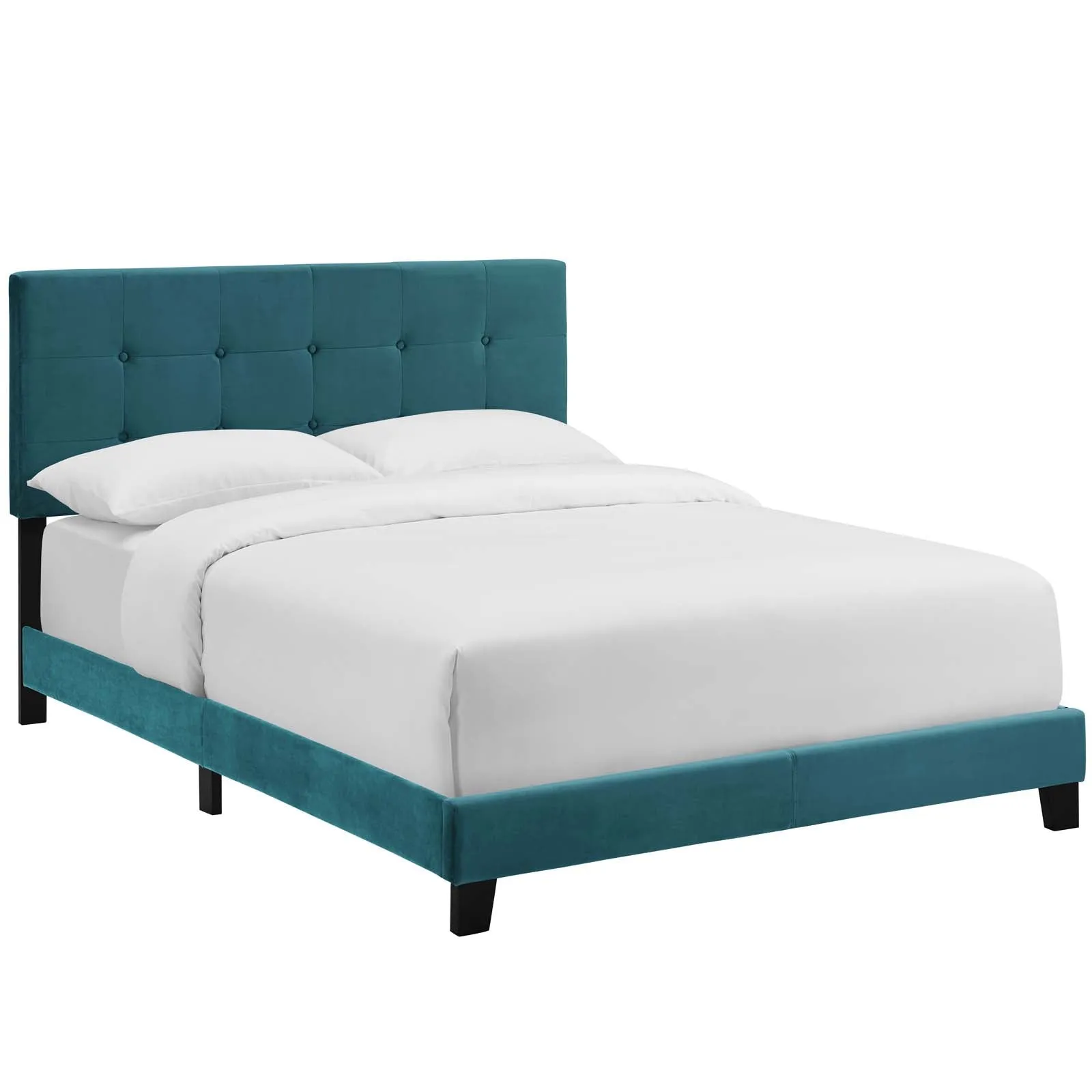 Amira Performance Velvet Bed by Modway