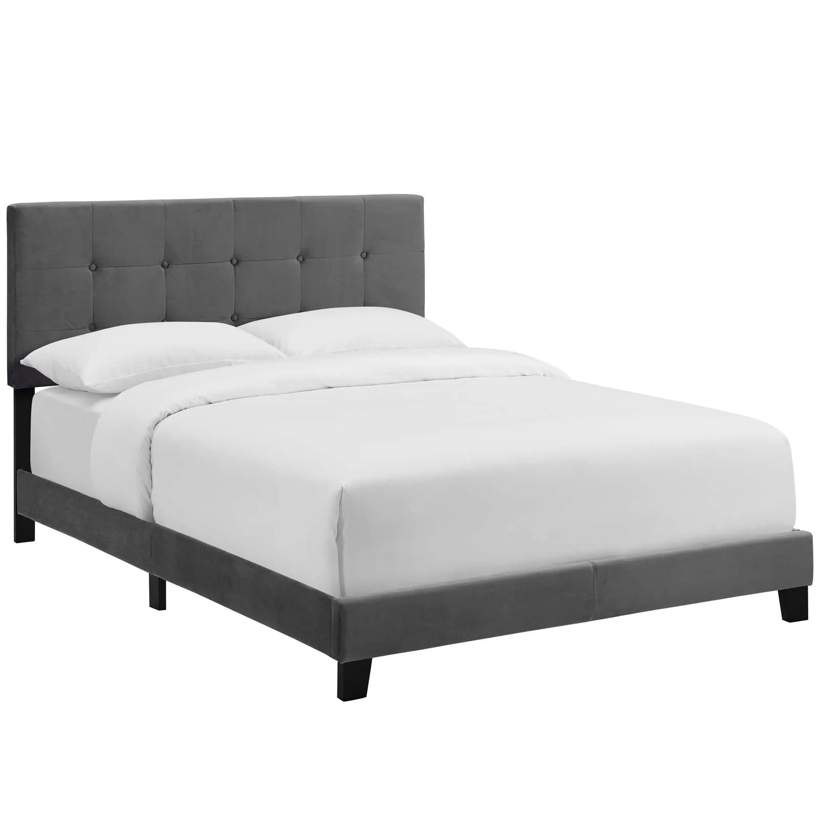 Amira Performance Velvet Bed by Modway