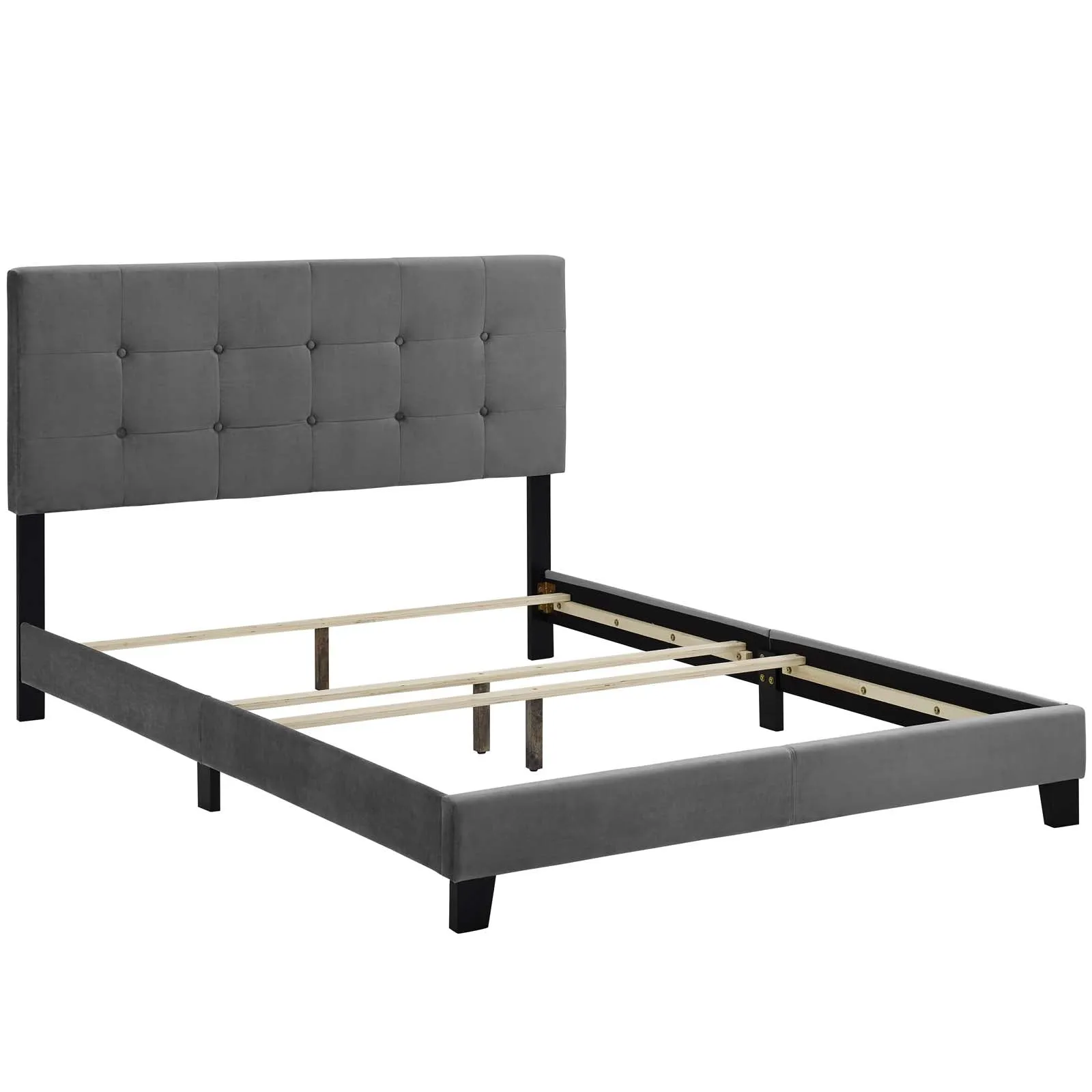 Amira Performance Velvet Bed by Modway