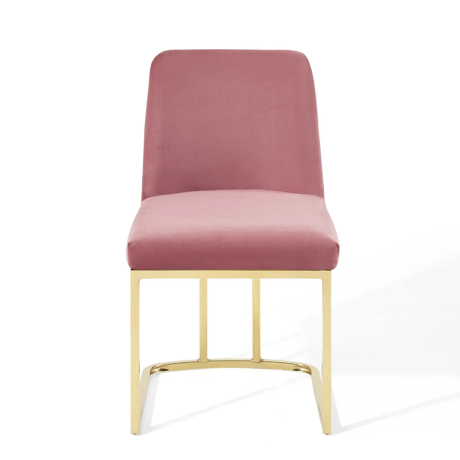 Amplify Sled Base Performance Velvet Dining Side Chair by Modway