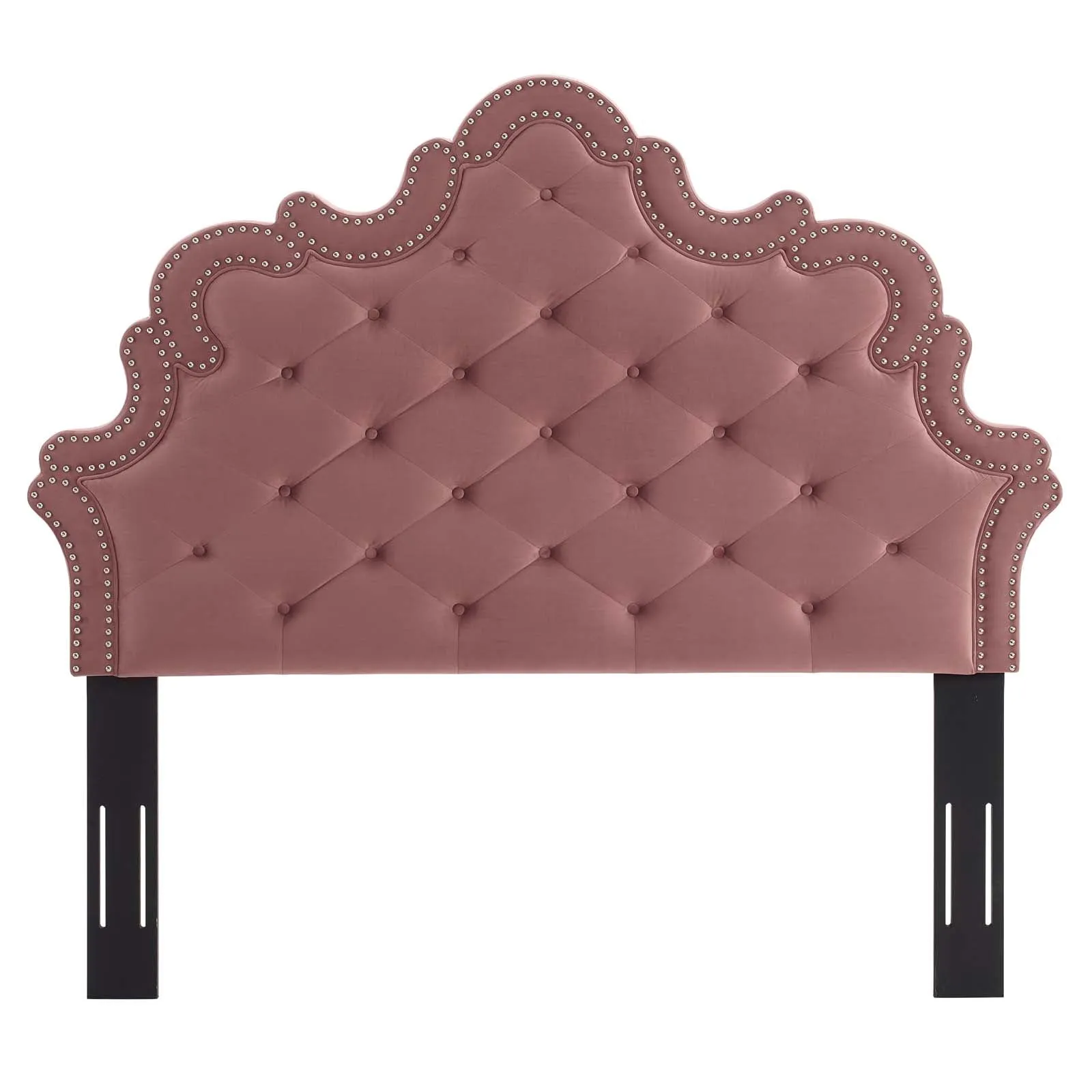 Arabella Button-Tufted Performance Velvet Headboard by Modway