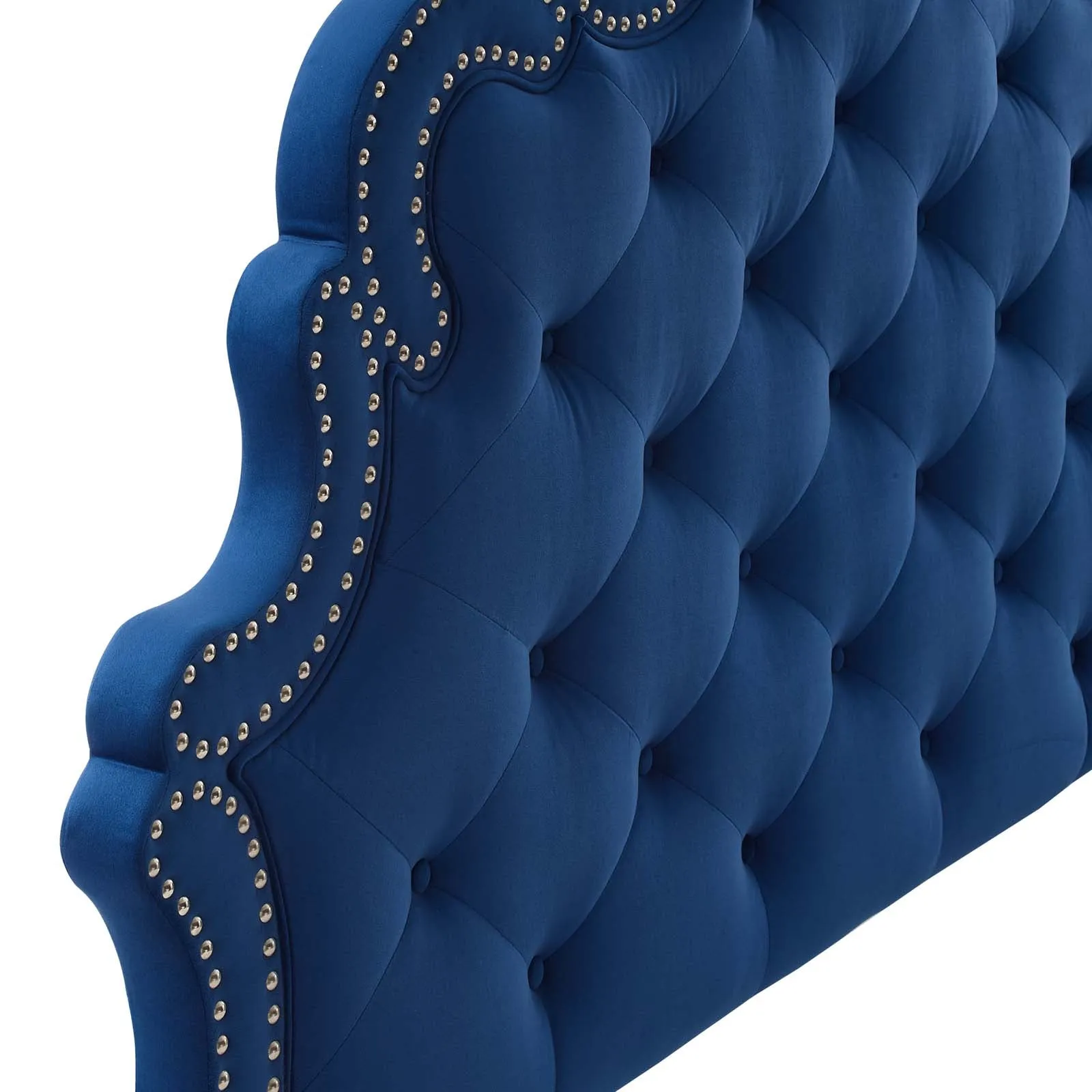 Arabella Button-Tufted Performance Velvet Headboard by Modway