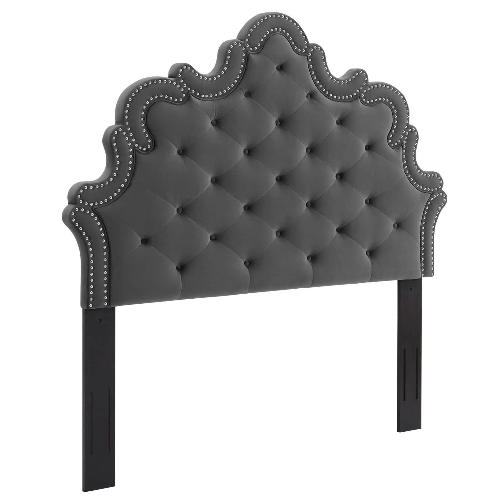 Arabella Button-Tufted Performance Velvet Headboard by Modway