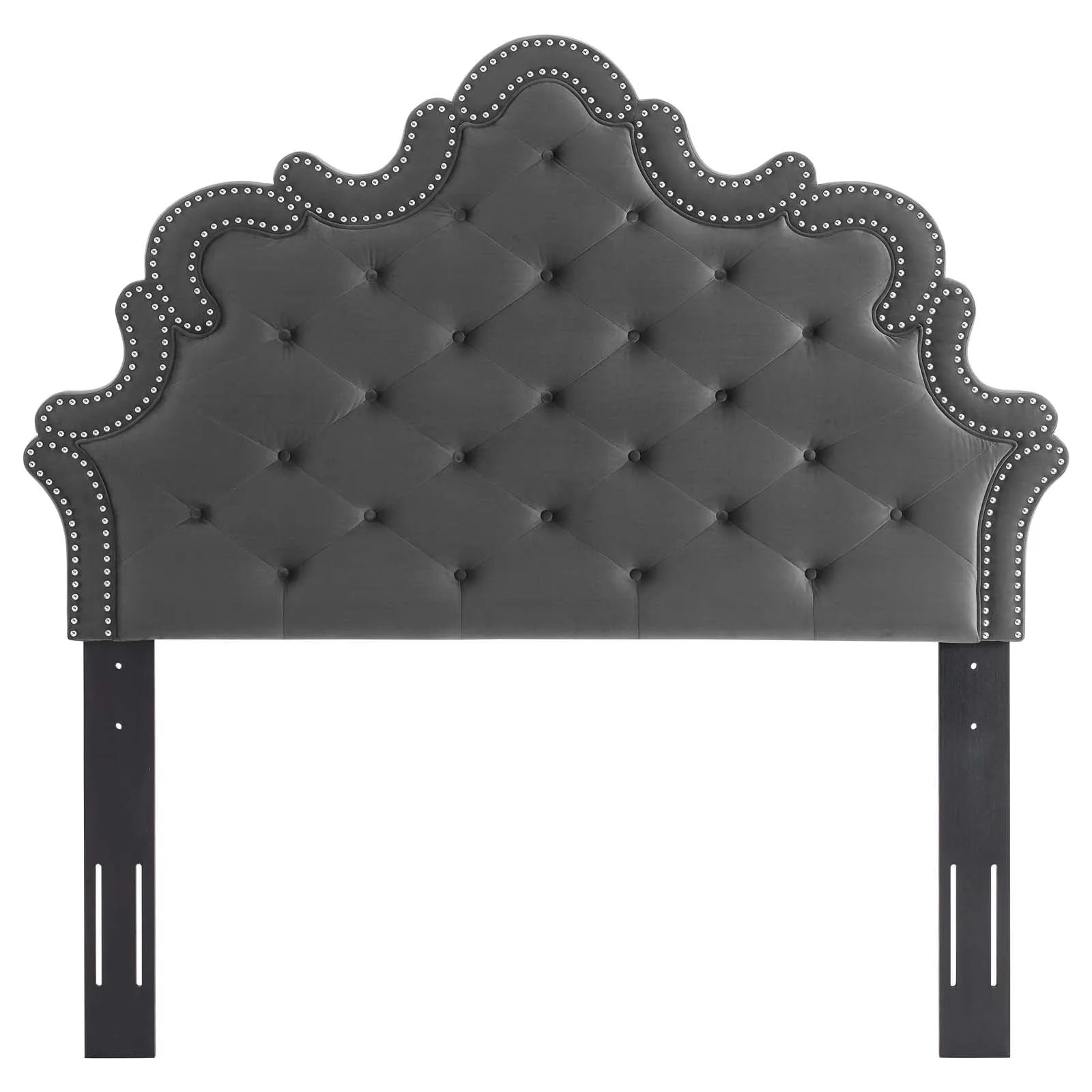 Arabella Button-Tufted Performance Velvet Headboard by Modway