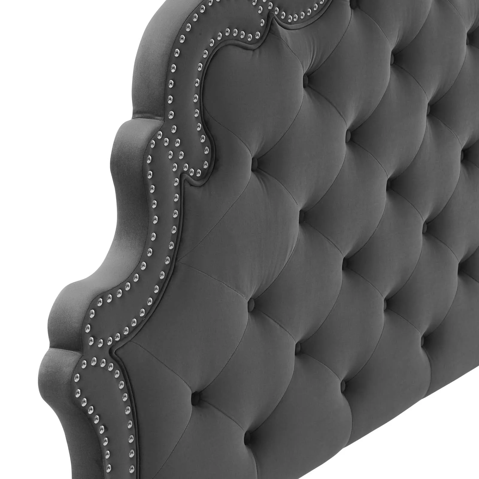 Arabella Button-Tufted Performance Velvet Headboard by Modway