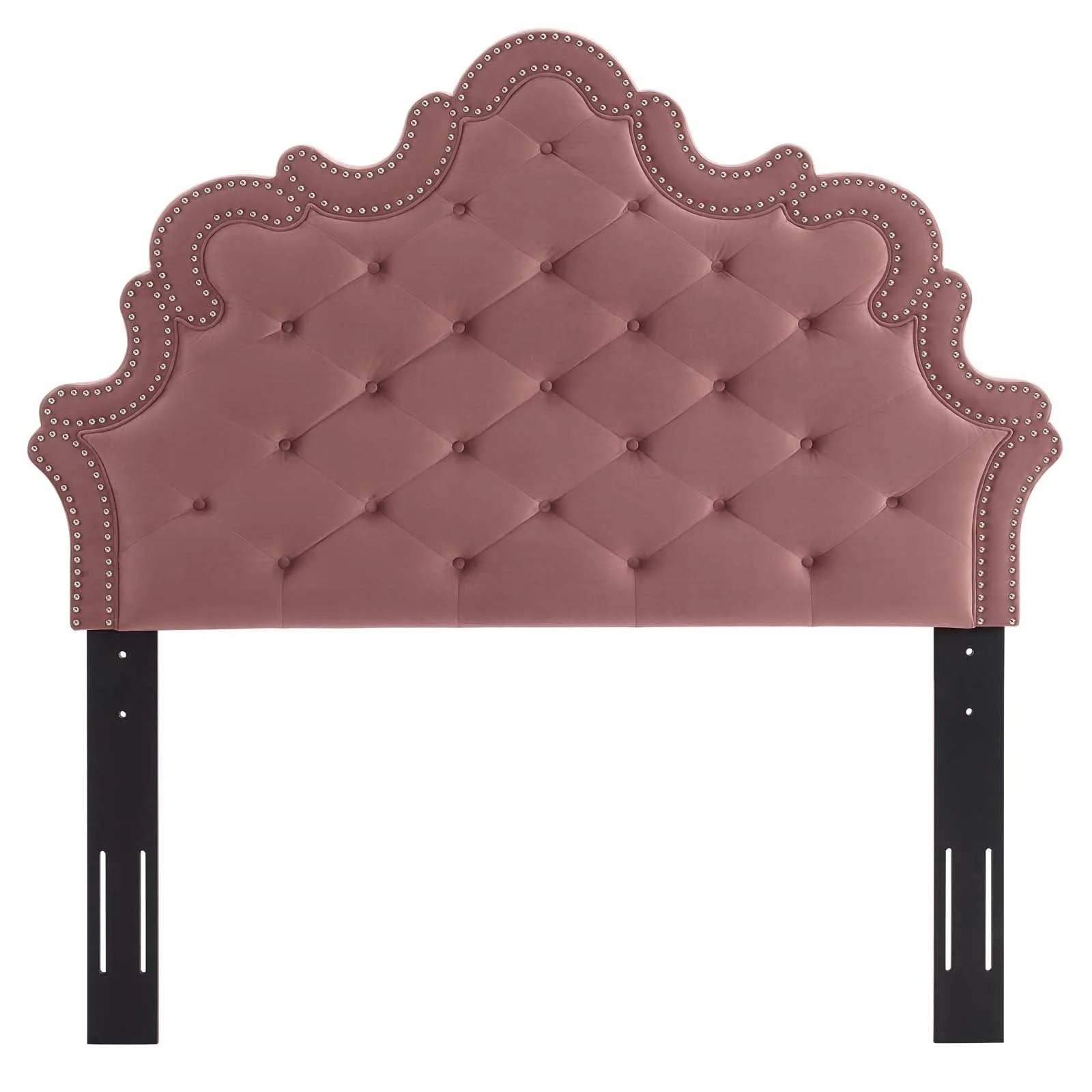 Arabella Button-Tufted Performance Velvet Headboard by Modway