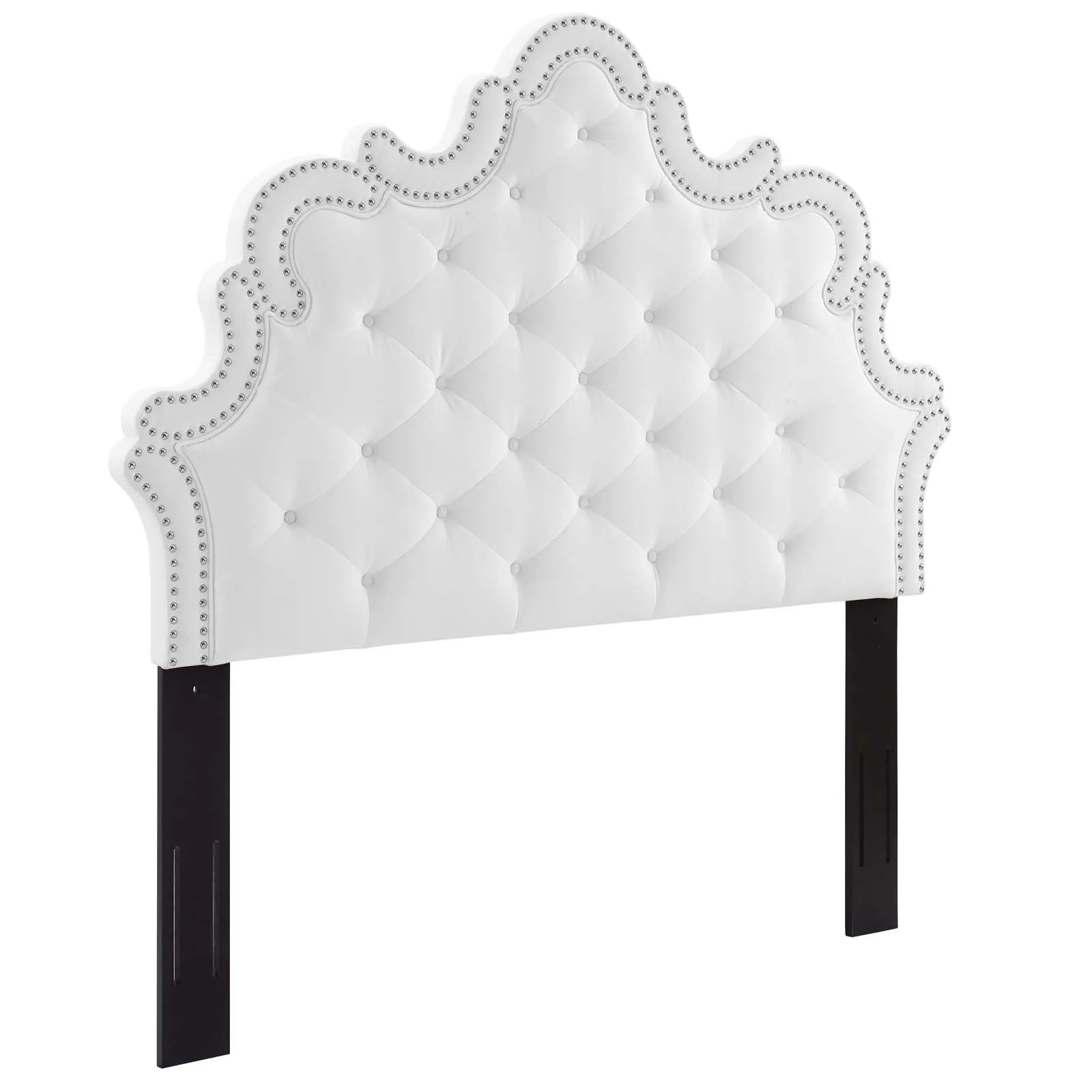 Arabella Button-Tufted Performance Velvet Headboard by Modway