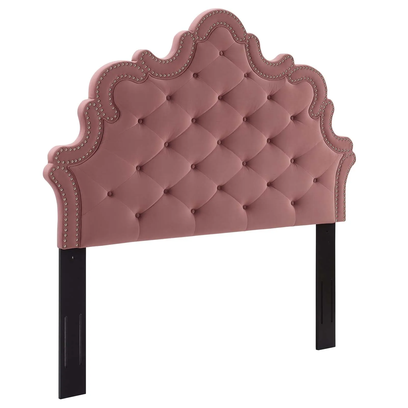 Arabella Button-Tufted Performance Velvet Headboard by Modway