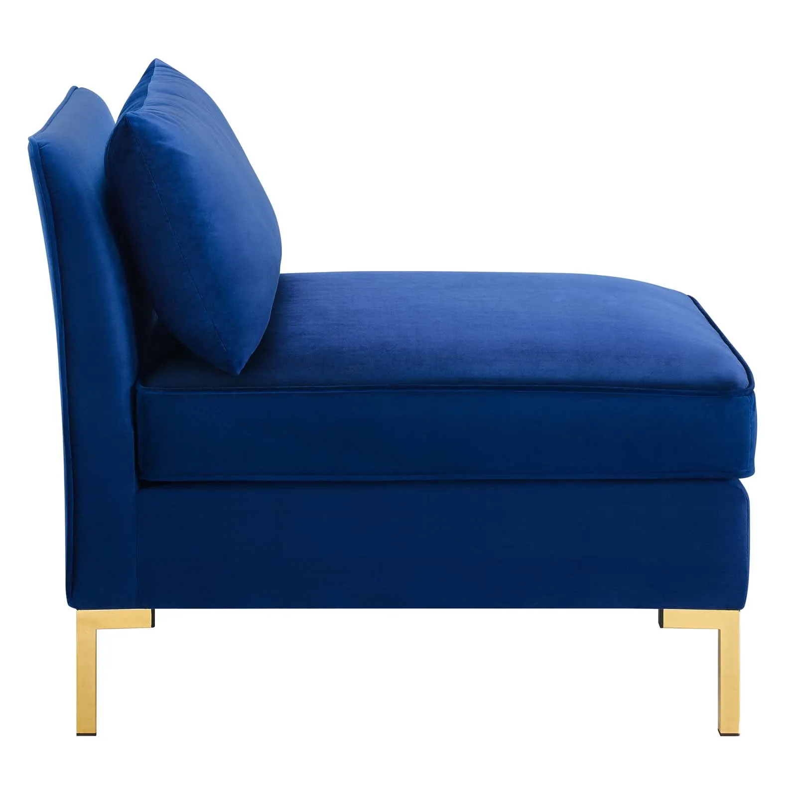 Ardent Performance Velvet Armless Chair by Modway