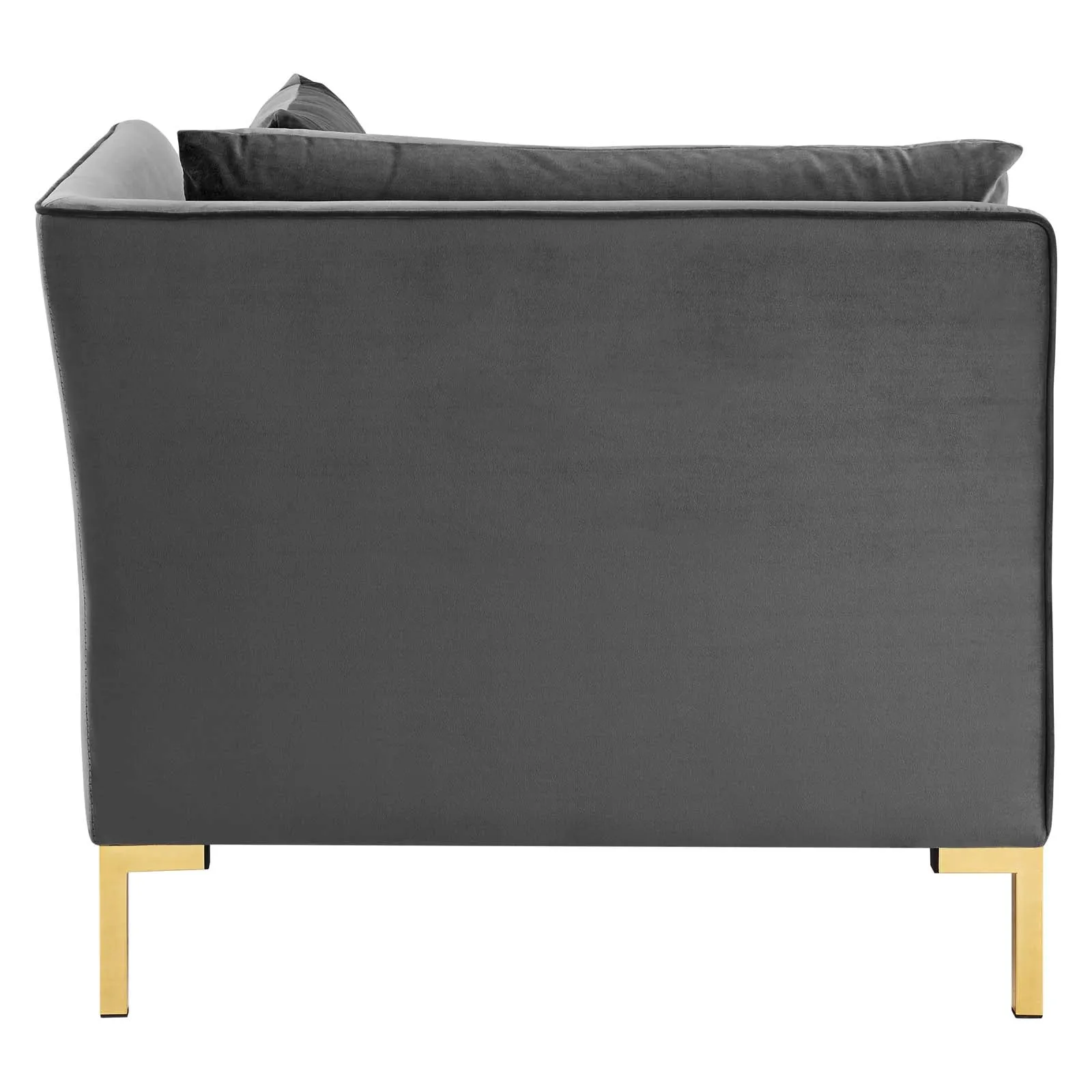 Ardent Performance Velvet Sectional Sofa Corner Chair by Modway