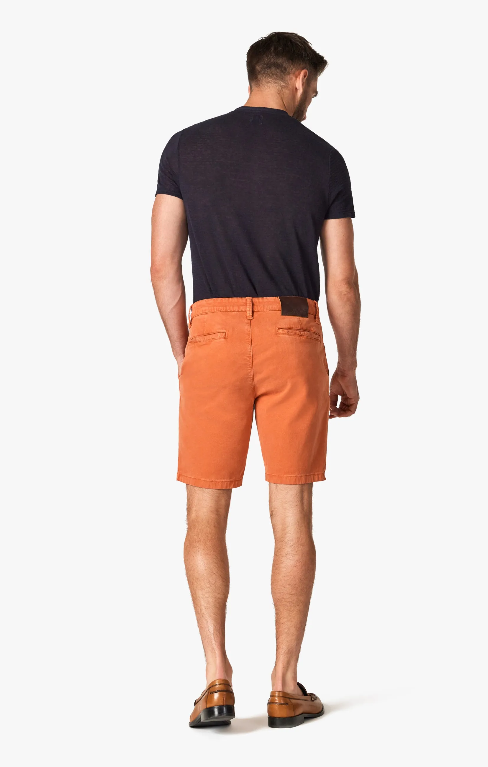 Arizona Shorts In Orange Rust Soft Touch