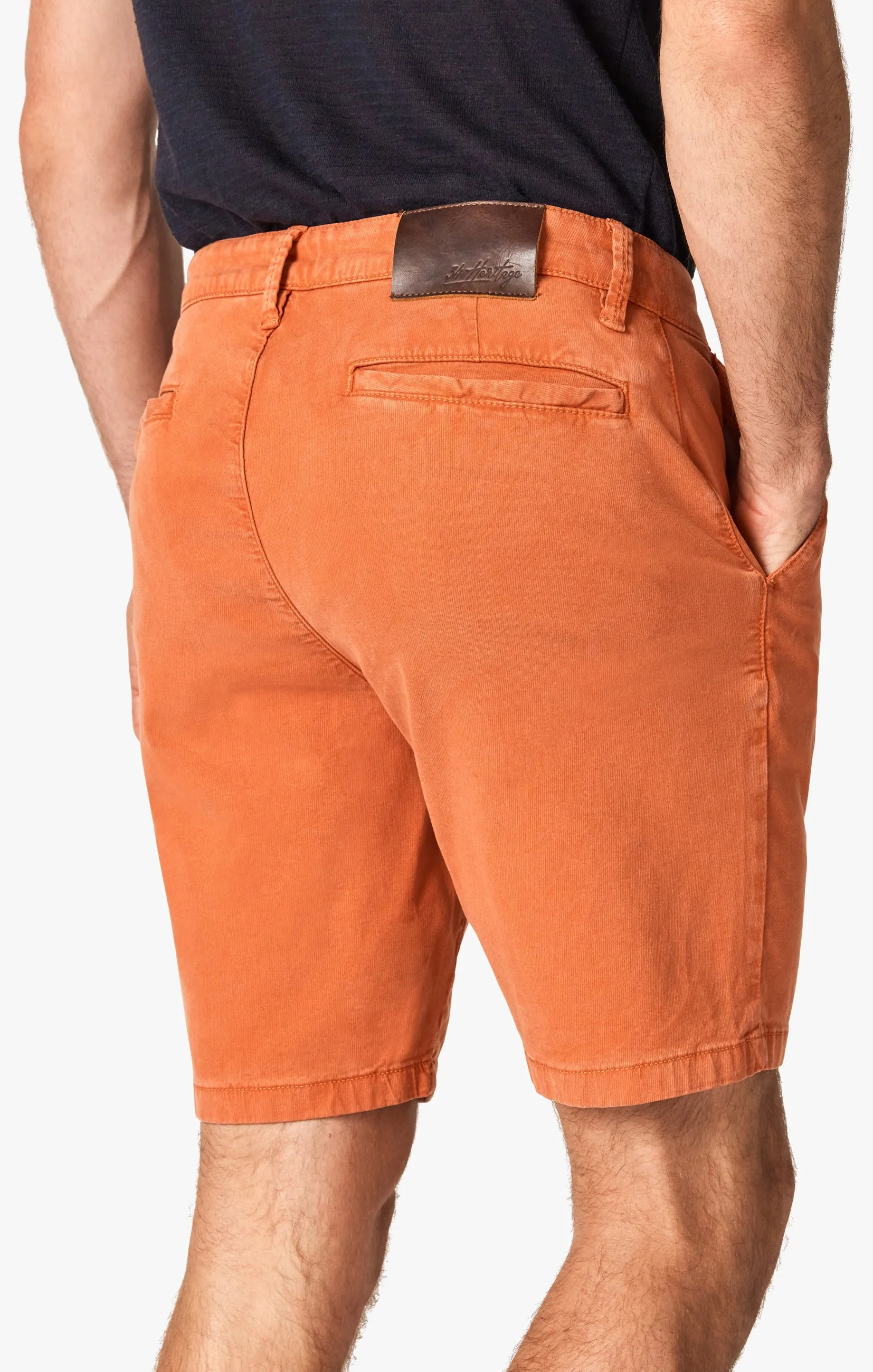 Arizona Shorts In Orange Rust Soft Touch