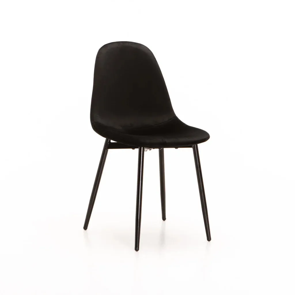 AVA VELVET DINING CHAIR