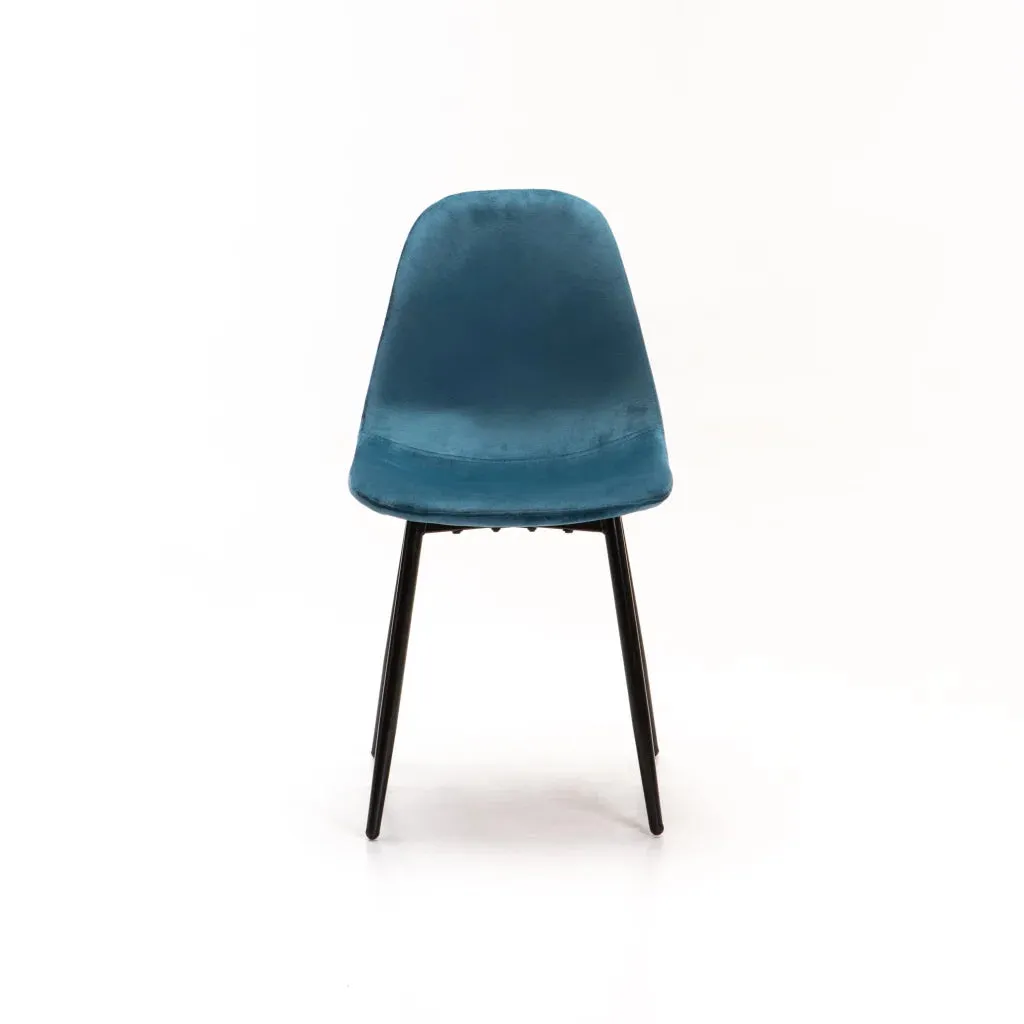 AVA VELVET DINING CHAIR