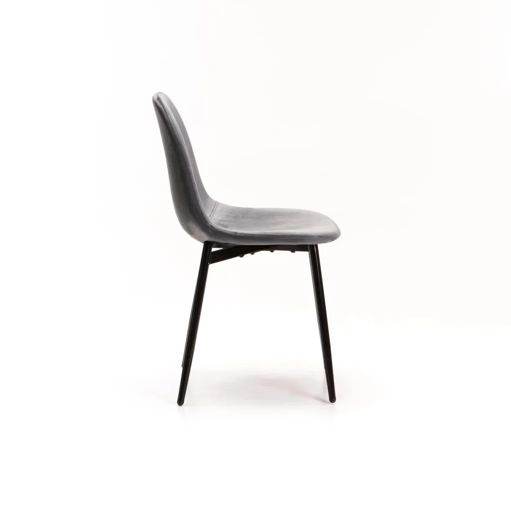 AVA VELVET DINING CHAIR