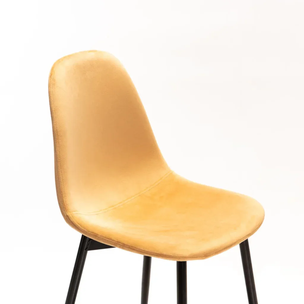 AVA VELVET DINING CHAIR