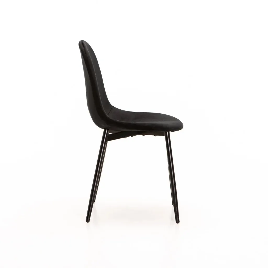 AVA VELVET DINING CHAIR