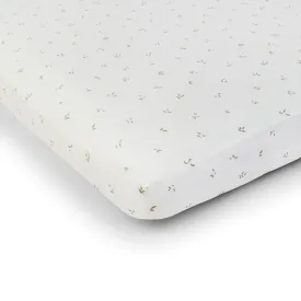 Avery Row Cotbed Fitted Sheet - Nettle Scatter