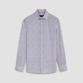 Axel Interrupted Stripe Print Shirt