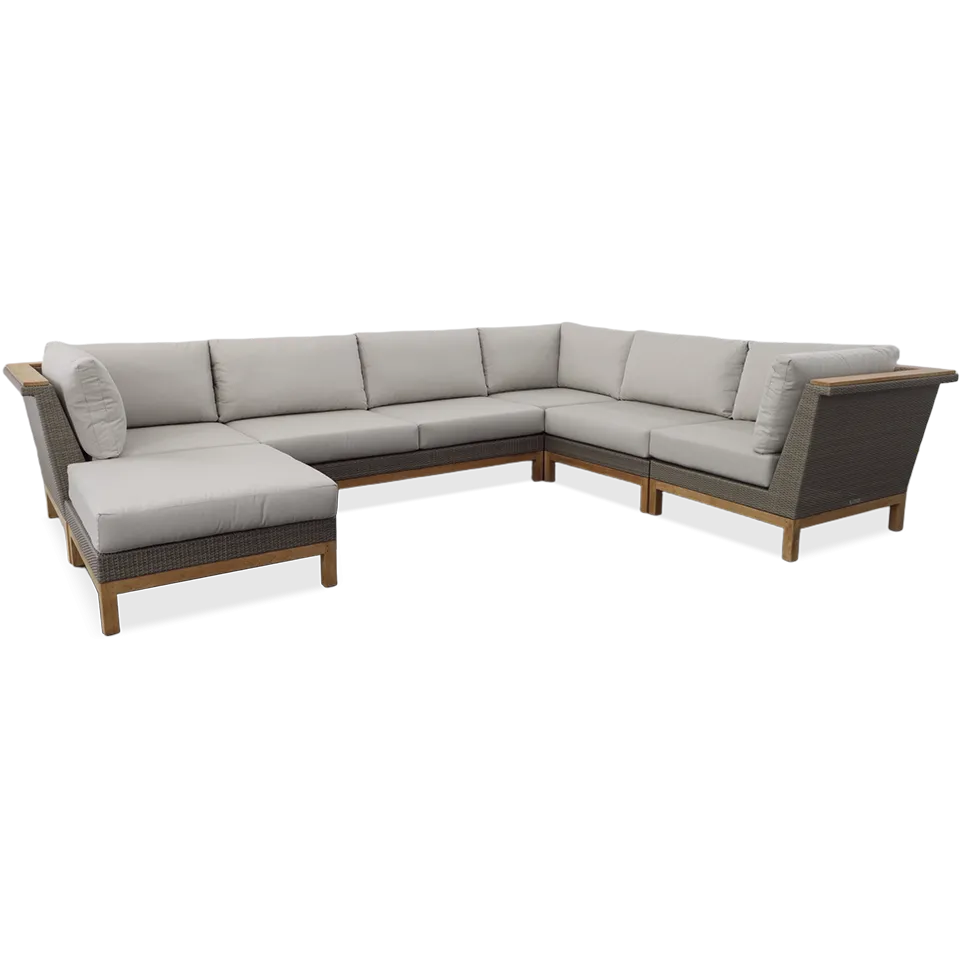 AZORES SECTIONAL, ARMLESS SETTEE