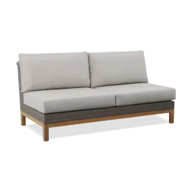 AZORES SECTIONAL, ARMLESS SETTEE