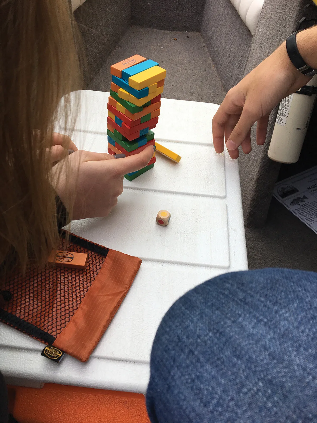 Backpack Tumbling Tower