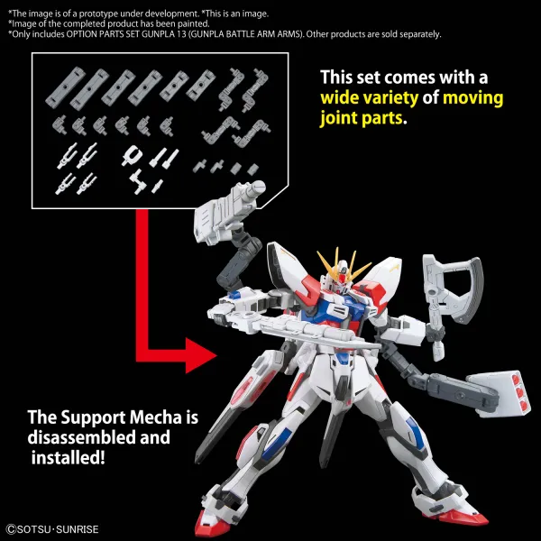 Bandai - Gundam Option Parts - Gunpla 13 (Gunpla Battle Arm Arms)