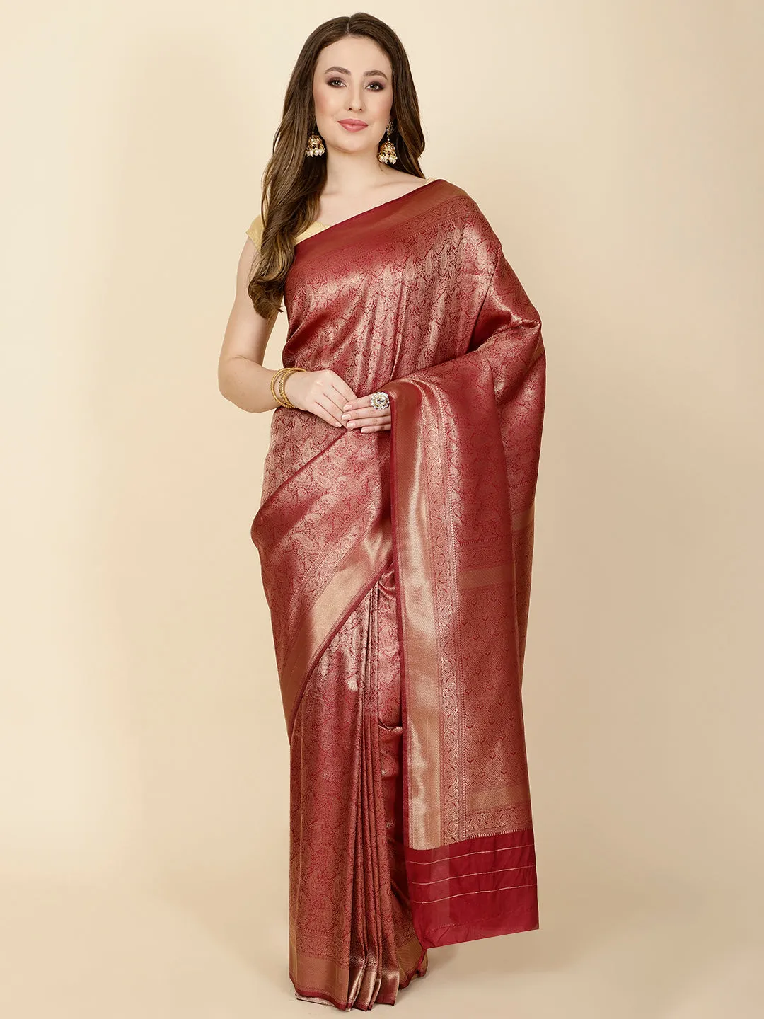 Bandhez Woven Handloom Saree