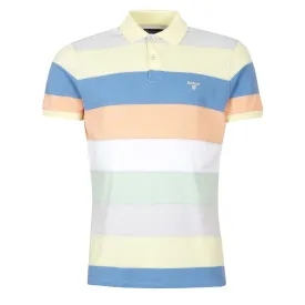 Barbour Stanton Polo Shirt Lemon Zest