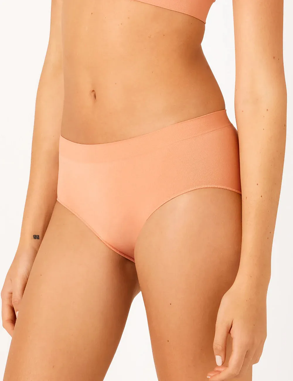 Bare Essentials Midi Brief (Spiced Peach)