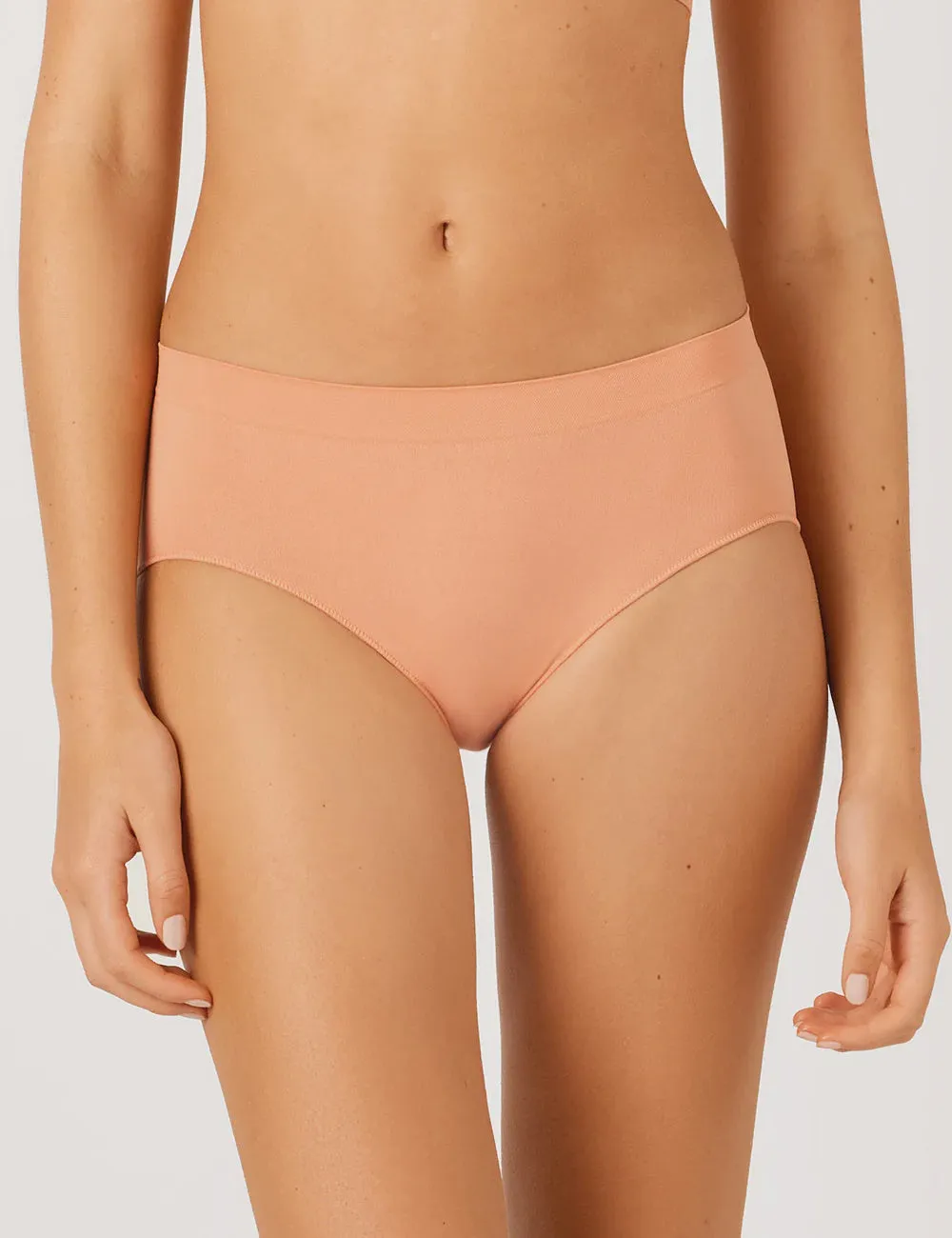 Bare Essentials Midi Brief (Spiced Peach)