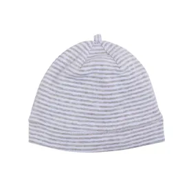 Bebe Australiana Stripe Beanie in Grey Stripe