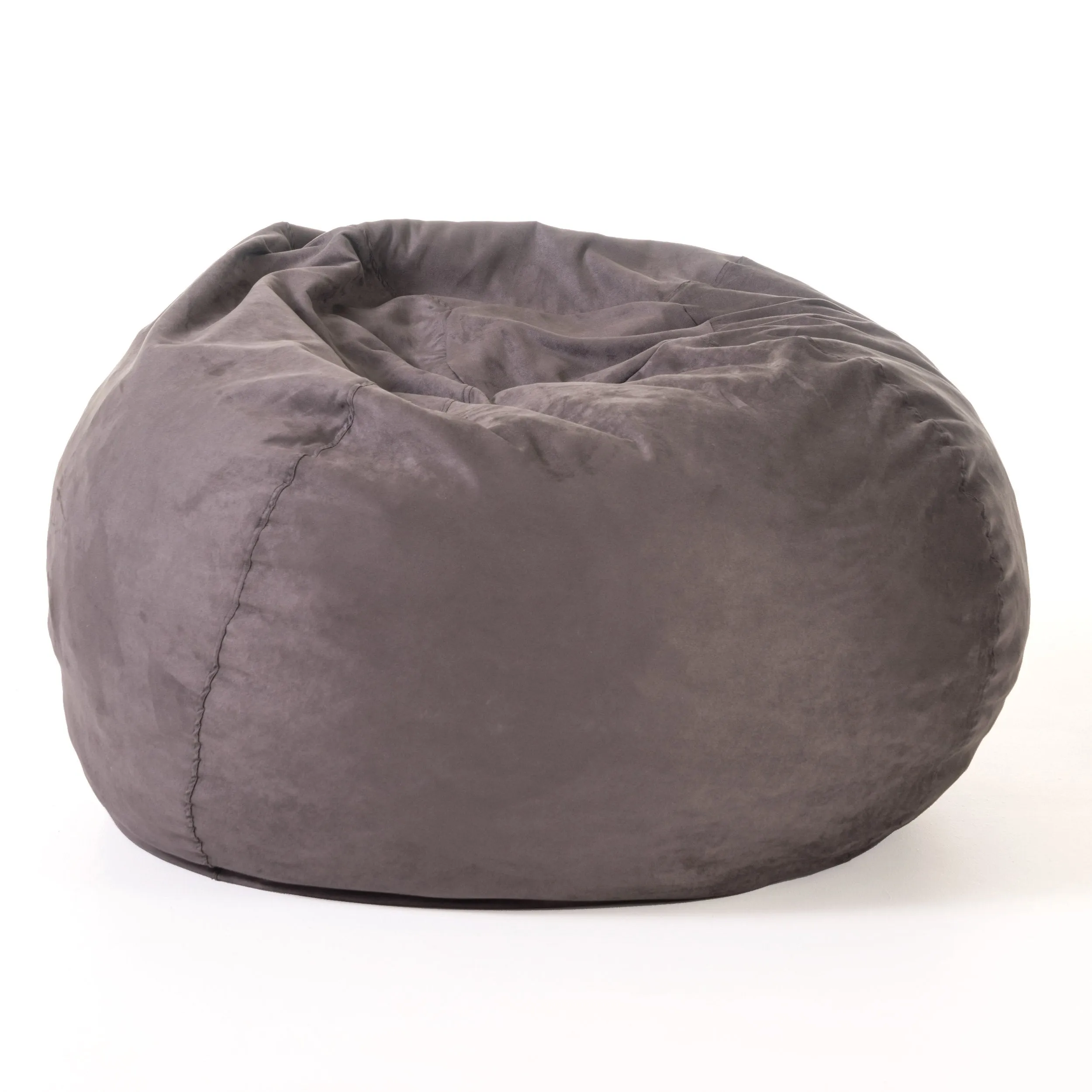 Blue Faux Suede 5 Foot Bean Bag - NH043122