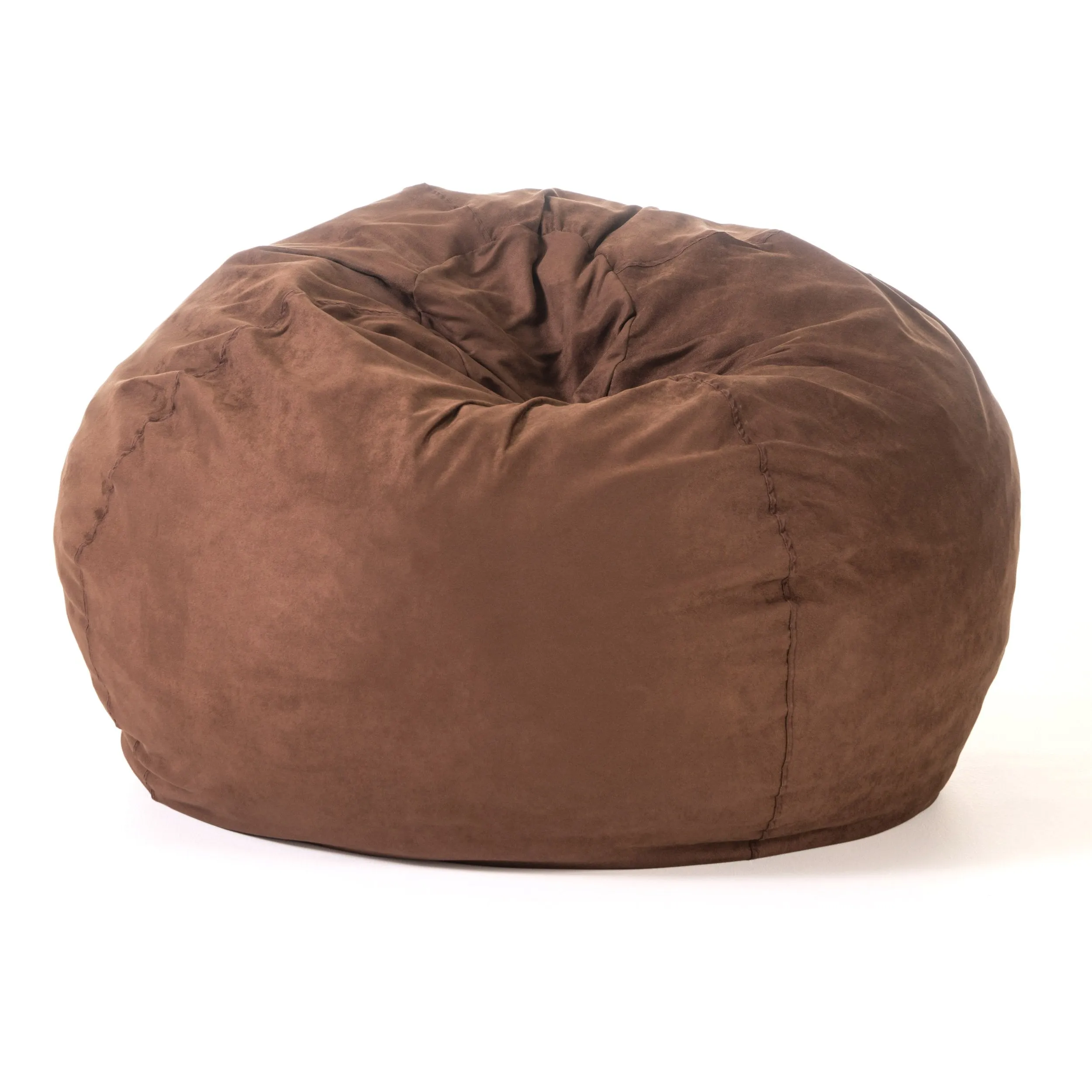 Blue Faux Suede 5 Foot Bean Bag - NH043122