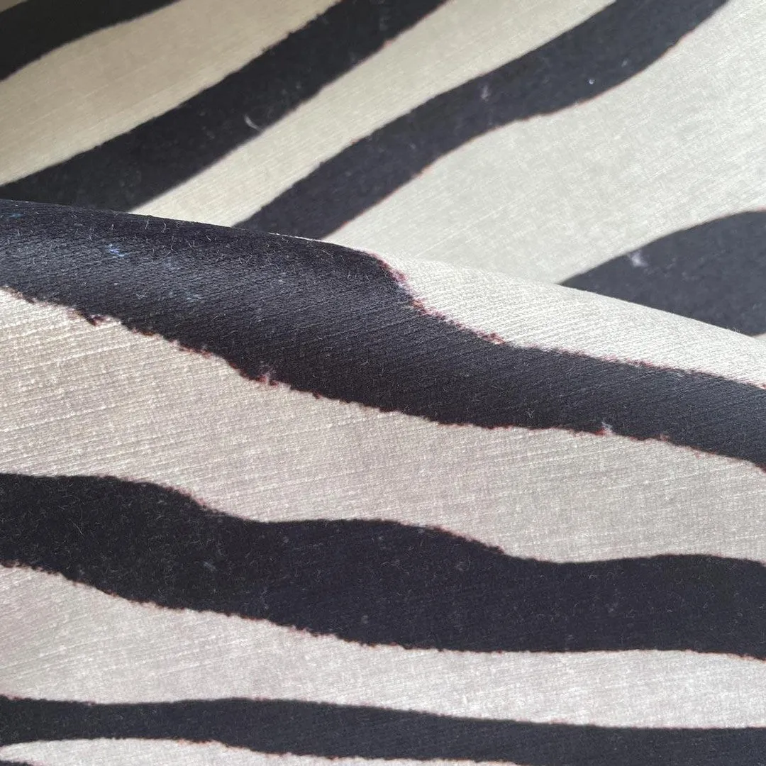 Bold Zebra Fabric - Avalana Design