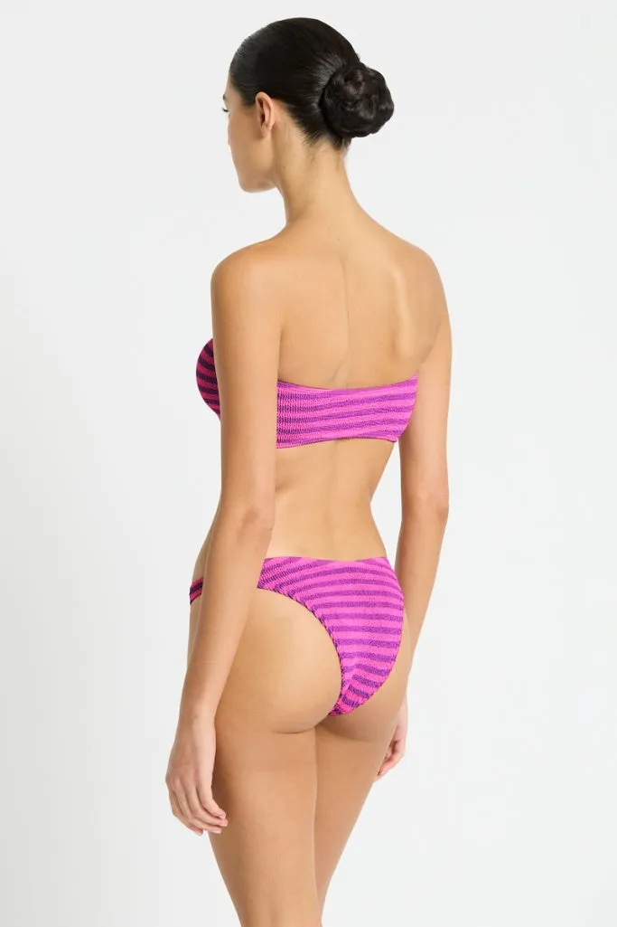 Bond-eye Scene Brief - Cerise Stripe