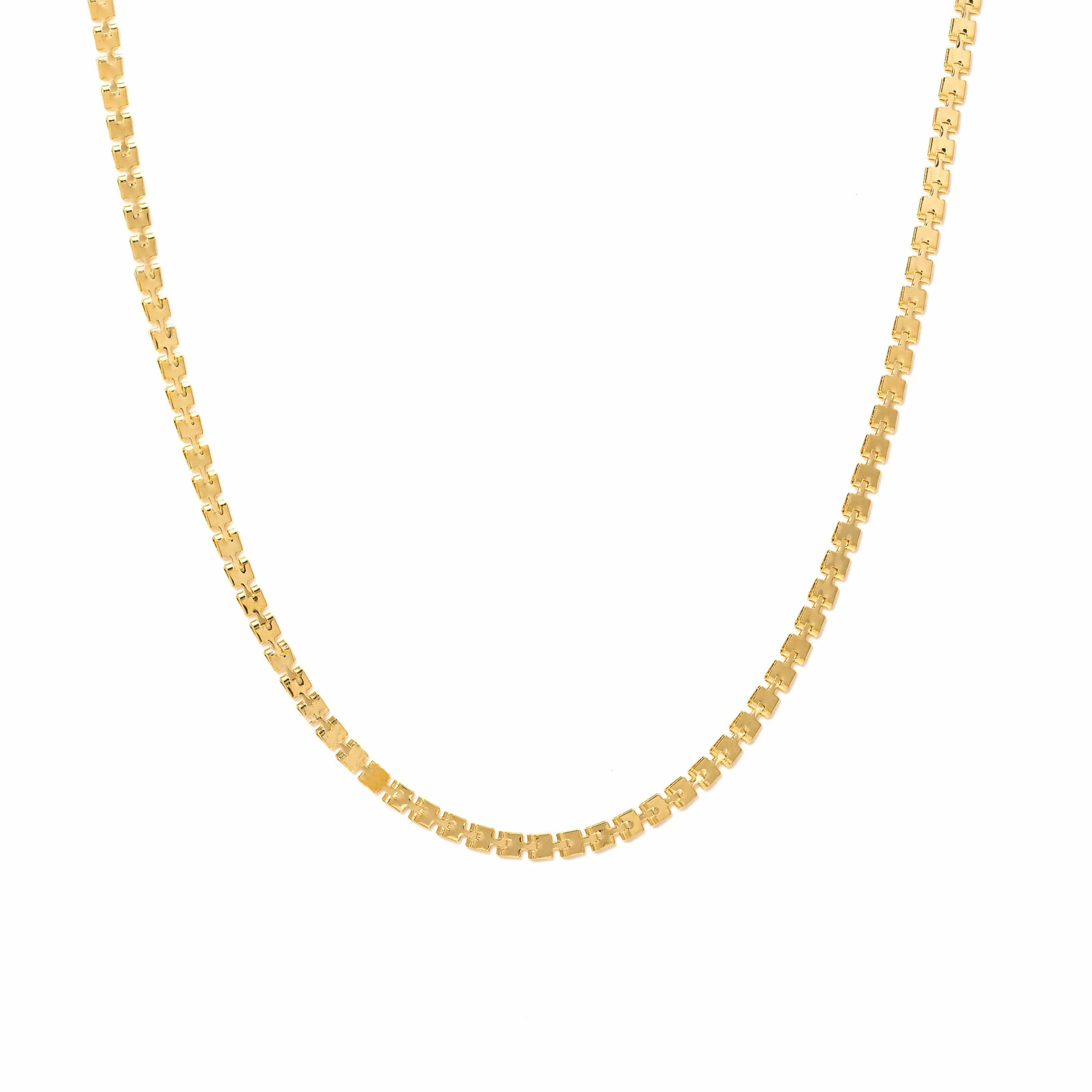 Bowie Chain Necklace Gold