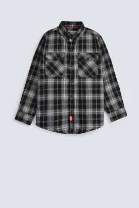 BOYS DOUBLE FLAP POCKET SHIRT