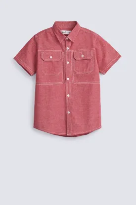 BOYS DOUBLE STITCH SHIRT