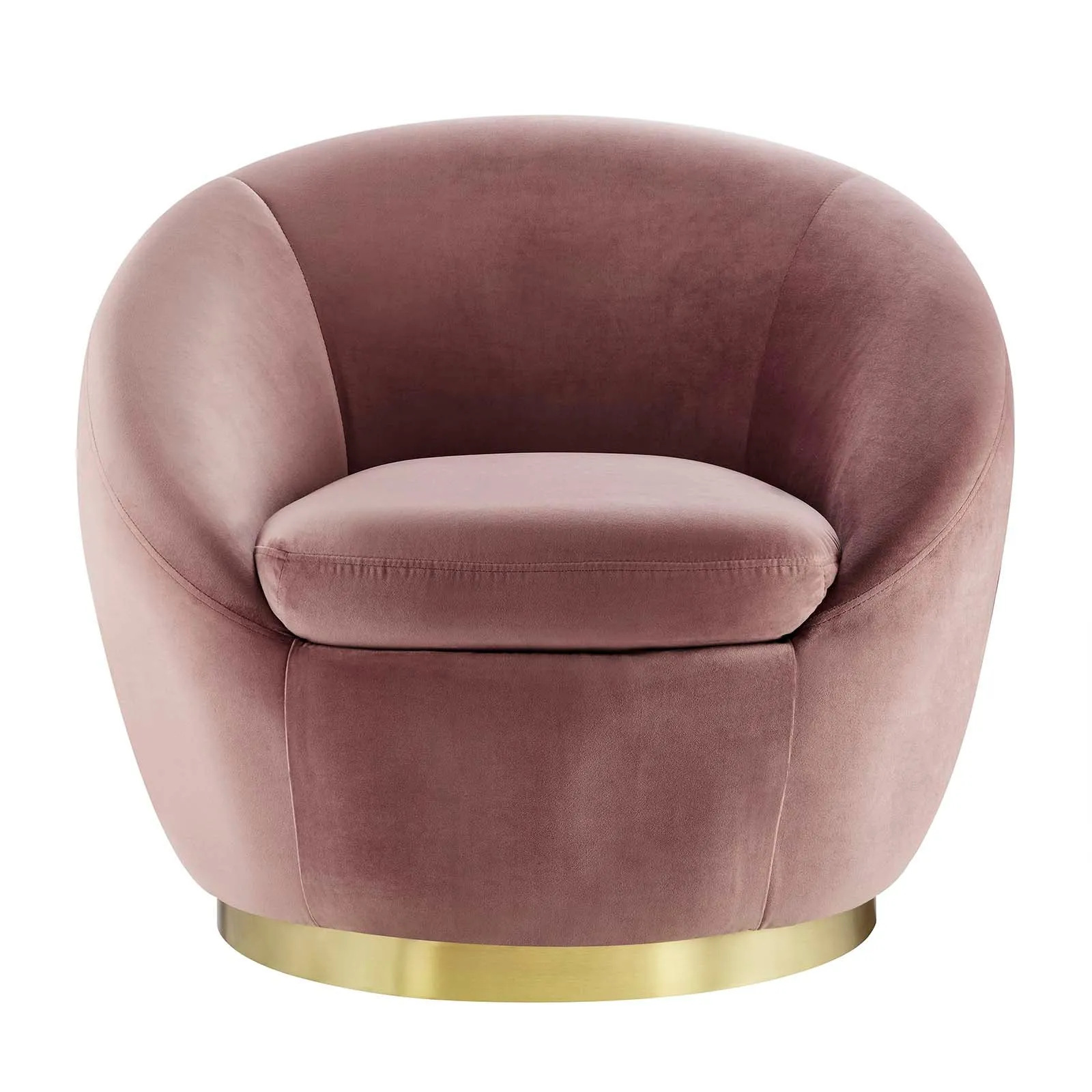 Buttercup Performance Velvet Performance Velvet Swivel Chair by Modway