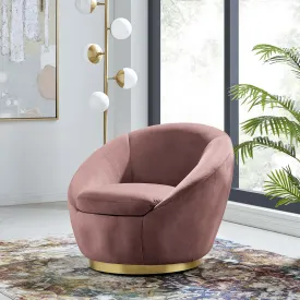 Buttercup Performance Velvet Performance Velvet Swivel Chair by Modway